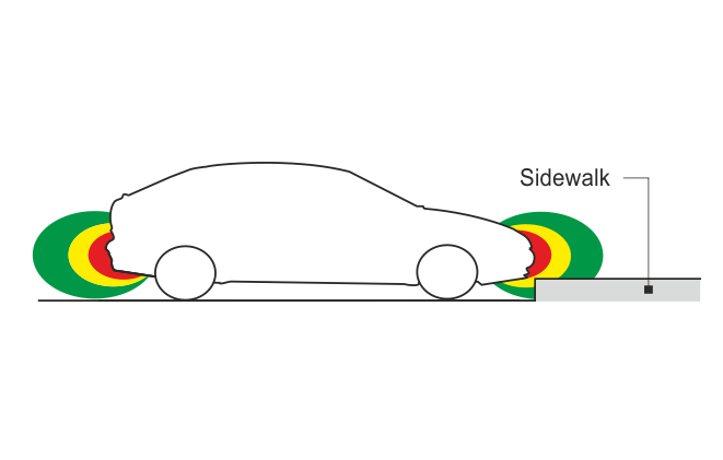 invisible parking sensor