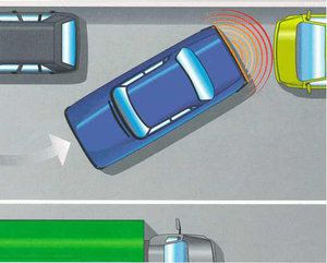 Sensori di parcheggio in retromarcia
